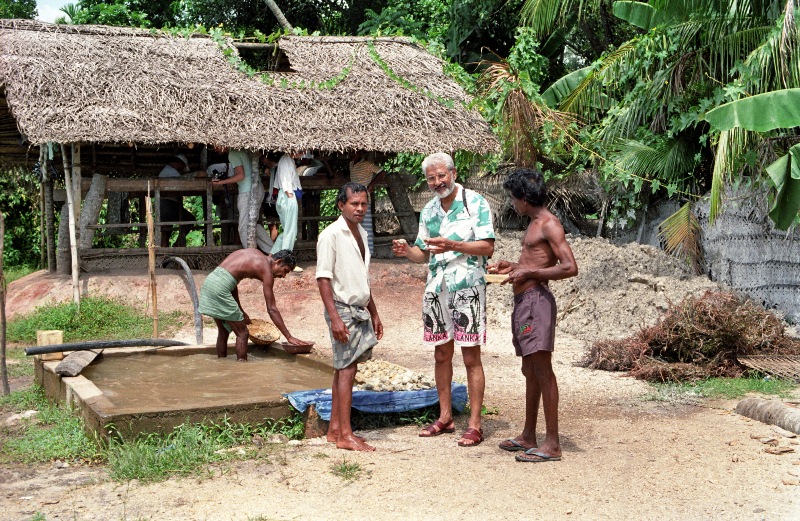 Traditional Moonstone Mines at Meetiyagoda